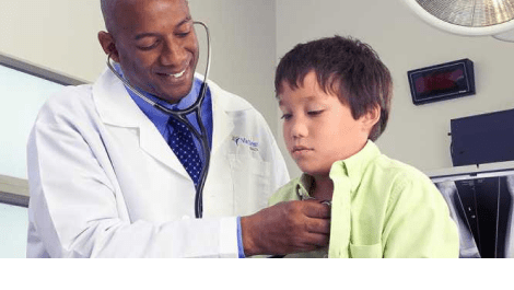 doctor and young patient